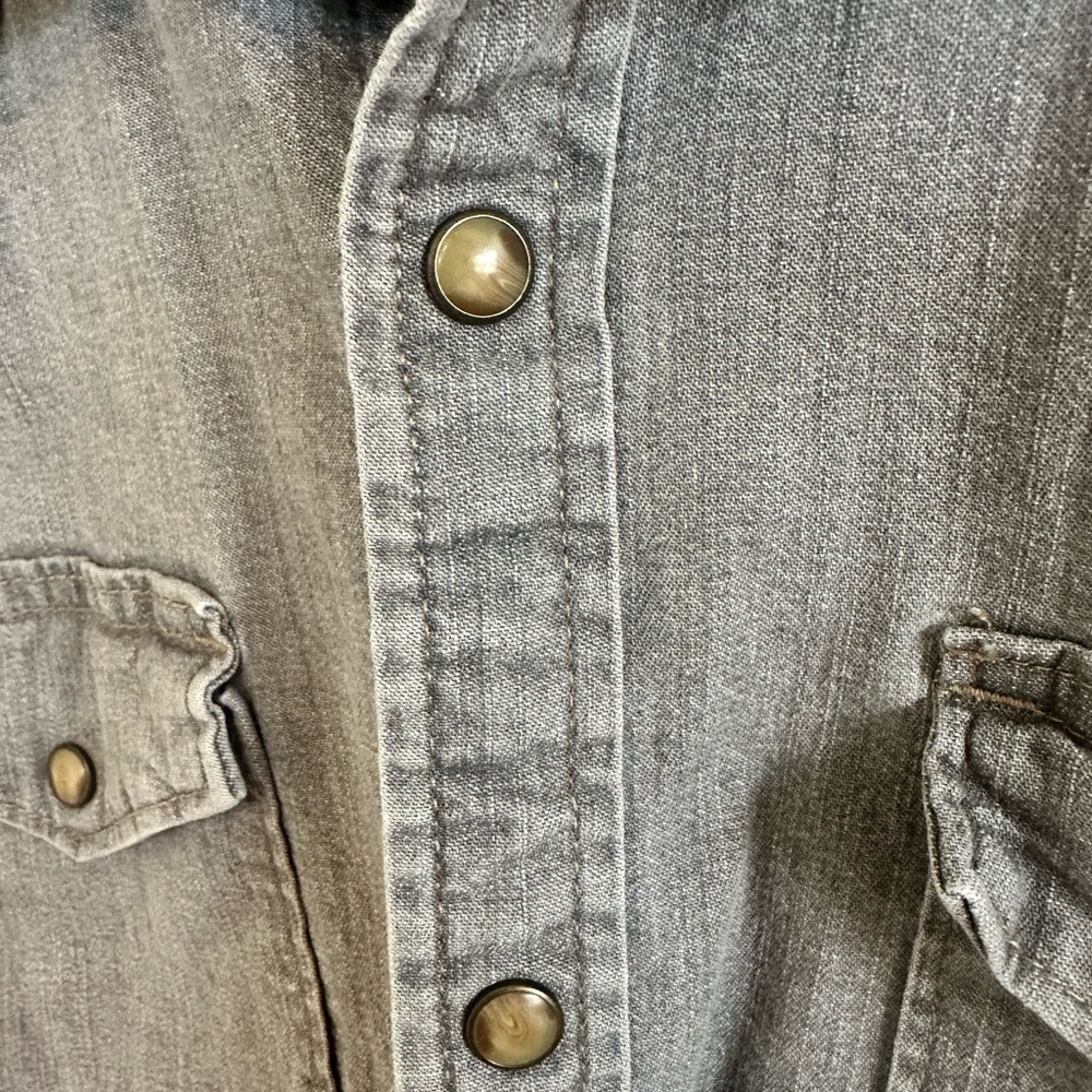 Wrangler Red Label Gray Shirt - Picture 4 of 4